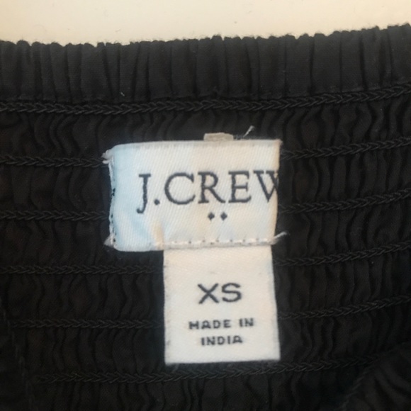 JCrew midi black dress, size XS, worn once - Picture 3 of 4